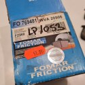 CITROEN SAXO PEUGEOT 106 KLOCKI HAMULCOWE KOMPLET FOMAR FO 769481