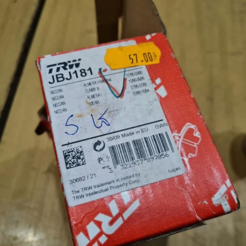 MITSUBISHI PAJERO III NISSAN 100NX 200SX ALMERA SWORZEŃ WAHACZA TRW JBJ181 MITSUBISHI PAJERO III NISSAN 100NX 200SX ALMERA SWORZEŃ WAHACZA TRW JBJ181