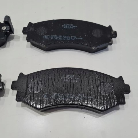 NISSAN 240 SX KLOCKI HAMULCOWE KOMPLET FOMAR FO 662781 NISSAN 240 SX KLOCKI HAMULCOWE KOMPLET FOMAR FO 662781