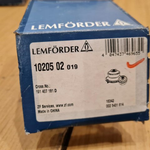 SEAT VOLKSWAGEN SILENTBLOCK TULEJA WAHACZA LEMFORDER 10205 02 SEAT VOLKSWAGEN SILENTBLOCK TULEJA WAHACZA LEMFORDER 10205 02