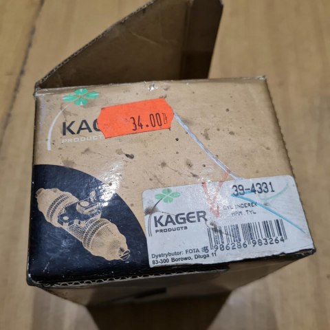 AUDI 80 CYLINDEREK HAMULCOWY TYŁ TYLNY 39-4331 KAGER AUDI 80 CYLINDEREK HAMULCOWY TYŁ TYLNY 39-4331 KAGER