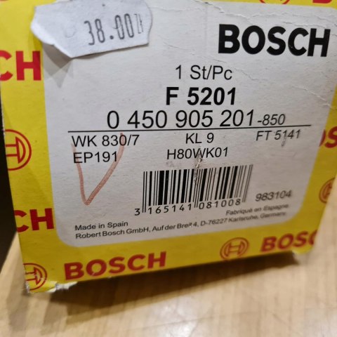 CITROEN JUMPY XM RENAULT TRAFIC FILTR PALIWA BOSCH 0 450 905 201 CITROEN JUMPY XM RENAULT TRAFIC FILTR PALIWA BOSCH 0 450 905 201