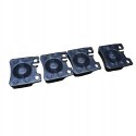 MERCEDES W124 W201 W202 R129 KLOCKI HAMULCOWE TYŁ KOMPLET BRECK