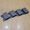 MERCEDES W124 W201 W202 R129 KLOCKI HAMULCOWE TYŁ KOMPLET BRECK