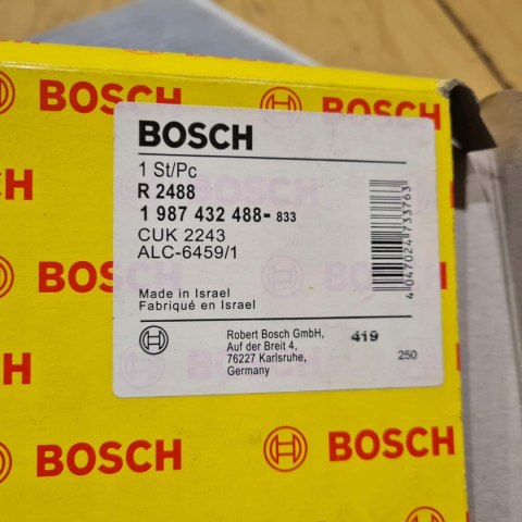 OPEL CORSA D E FILTR KABINOWY BOSCH 1 987 432 488 OPEL CORSA D E FILTR KABINOWY BOSCH 1 987 432 488