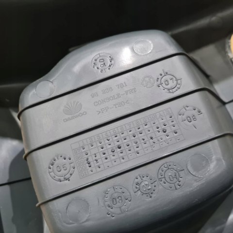 DAEWOO LANOS KONSOLA ŚRODKOWA TUNEL ORYGINAŁ NOWA !