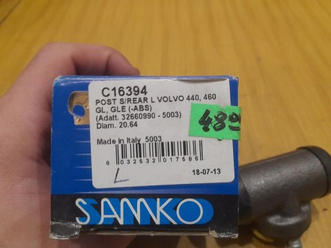 VOLVO 440 460 CYLINDEREK HAMULCOWY LEWY TYŁ TYLNY VOLVO 440 460 CYLINDEREK HAMULCOWY LEWY TYŁ TYLNY