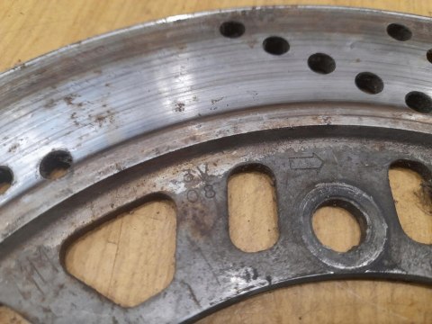 KAWASAKI GPZ 1000 TARCZA HAMULCOWA TYŁ TYLNA KAWASAKI GPZ 1000 TARCZA HAMULCOWA TYŁ TYLNA