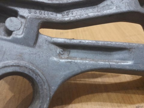 KAWASAKI ZZR 1100 SET PODNÓZEK LEWY TYŁ TYLNY