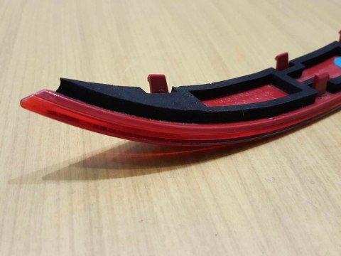 PORSCHE PANAMERA I 970 LAMPA LAMPKA OBRYSOWA OBRYSÓWKA LEWY TYŁ