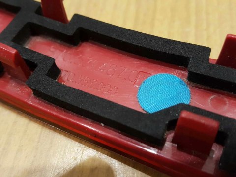 PORSCHE PANAMERA I 970 LAMPA LAMPKA OBRYSOWA OBRYSÓWKA LEWY TYŁ