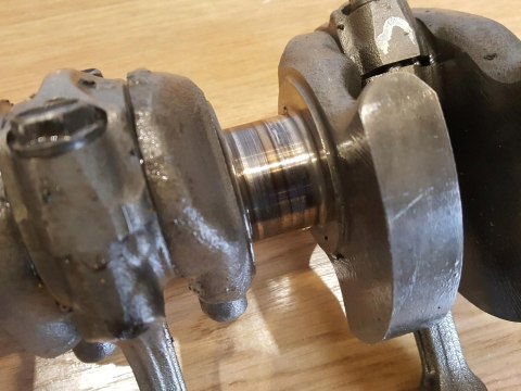 TRIUMPH DAYTONA 675 WAŁ KORBOWY KORBOWODY KPL