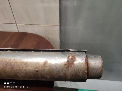 ZIPP STAR 250 CHOPPER WYDECH TŁUMIK KOLEKTOR