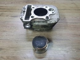 YAMAHA XV 535 VIRAGO CYLINDER TŁOK PRZÓD KPL