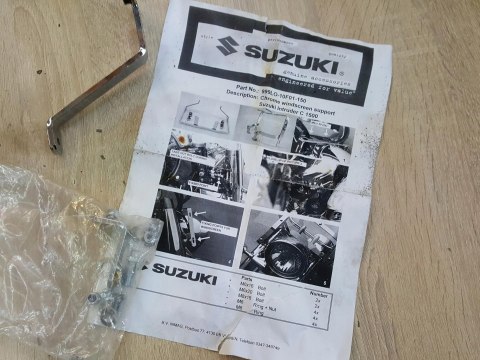 SUZUKI C 1500 INTRUDER UCHWYT STELAŻ MOCOWANIE SUZUKI C 1500 INTRUDER UCHWYT STELAŻ MOCOWANIE