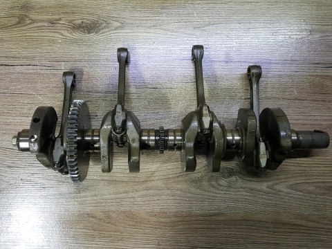 SUZUKI GSF GSXF 650 WAŁ KORBOWY KORBOWODY KPL