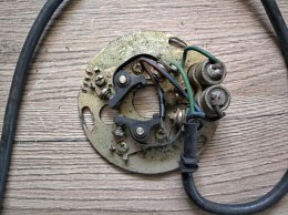 KAWASAKI Z 500 ZAPŁON PLATYNY KONDENSATOR
