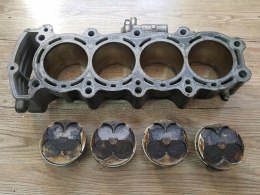 KAWASAKI ZX6R 636 03-04 CYLINDER TŁOKI PIERŚCIENIE