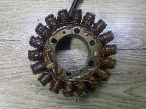 HONDA VF 500 V30 MAGNA UZWOJENIE STATOR STOJAN HONDA VF 500 V30 MAGNA UZWOJENIE STATOR STOJAN