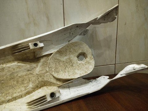 KTM EXC 300 BŁOTNIK NADKOLE TYŁ TYLNY OWIEWKA