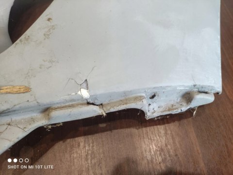 KAWASAKI ZZR 600 OWIEWKA BOK BOCZEK PLASTIK OSŁONA