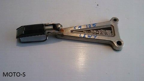 Honda CM 125, Set lewy tył, podnóżek Honda CM 125, Set lewy tył, podnóżek