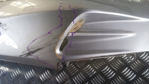 Honda Jazz 250, Osłona, bok prawy, zadupek Honda Jazz 250, Osłona, bok prawy, zadupek
