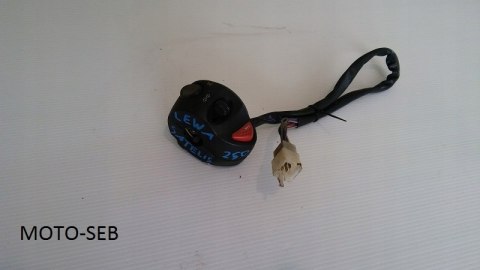 Peugeot Satelis 250, Manetka lewa, przełączniki