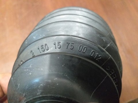 OSŁONA PRZEGUBU PÓŁOSI GKN B0 2150157500012 9001 OSŁONA PRZEGUBU PÓŁOSI GKN B0 2150157500012 9001