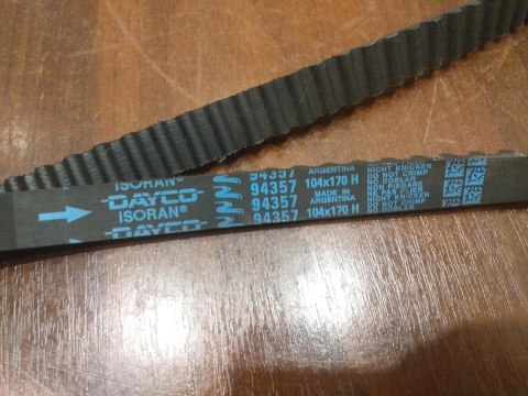 PASEK ROZRZĄDU DAYCO 94357 104X170 PASEK ROZRZĄDU DAYCO 94357 104X170