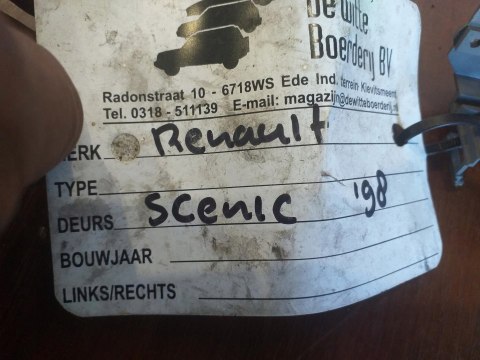 PRZEŁĄCZNIK WYCIERACZEK RENAULT SCENIC I FL PRZEŁĄCZNIK WYCIERACZEK RENAULT SCENIC I FL