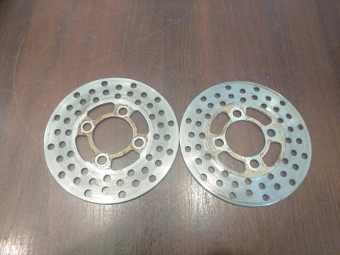 TARCZE HAMULCOWE KPL YAMAHA BRUIN 250 TARCZE HAMULCOWE KPL YAMAHA BRUIN 250