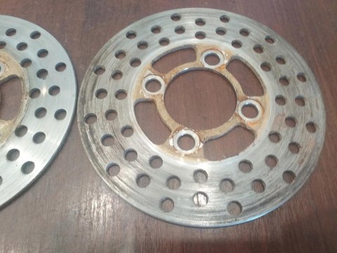 TARCZE HAMULCOWE KPL YAMAHA BRUIN 250 TARCZE HAMULCOWE KPL YAMAHA BRUIN 250