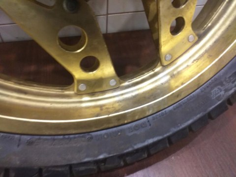 KOŁO FELGA OPONA 18" HONDA VF 750 RC15 KOŁO FELGA OPONA 18" HONDA VF 750 RC15