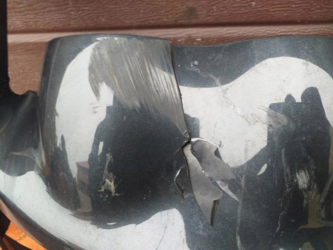 CZACHA CZASZA OWIEWKA USZKODZONA BMW K1200 RS CZACHA CZASZA OWIEWKA USZKODZONA BMW K1200 RS