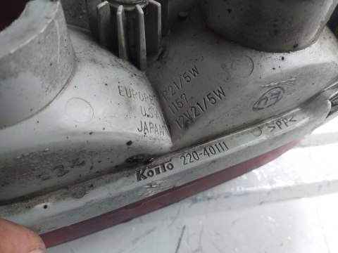 LAMPA TYŁ TYLNA KAWASAKI ZZR 600 LAMPA TYŁ TYLNA KAWASAKI ZZR 600