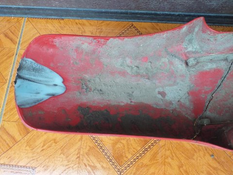 BŁOTNIK CHLAPACZ NADKOLE PRZÓD HONDA CB 450 S