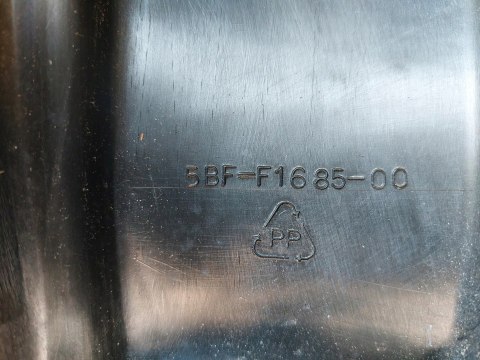 BŁOTNIK MOCOWANIE TABLICY YAMAHA WR 125