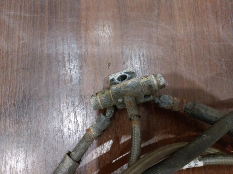 ROZDZIELACZ + PRZEWODY HAMULCOWE KYMCO MXU 250