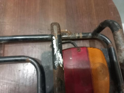 STELAŻ ZDERZAK BUMPER TYŁ KAWASAKI KVF 400 STELAŻ ZDERZAK BUMPER TYŁ KAWASAKI KVF 400