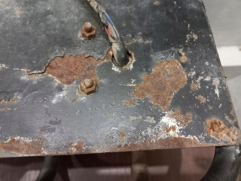 STELAŻ ZDERZAK BUMPER TYŁ KAWASAKI KVF 400 STELAŻ ZDERZAK BUMPER TYŁ KAWASAKI KVF 400