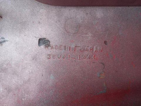 OGON ZADUPEK OWIEWKA KAWASAKI ZZR 250