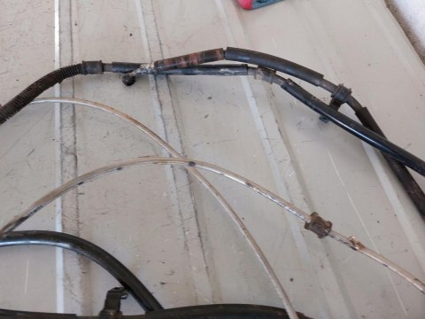 PRZEWODY HAMULCOWE KPL KYMCO MAXXER 300