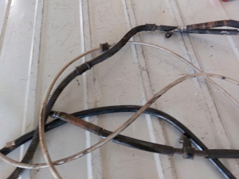 PRZEWODY HAMULCOWE KPL KYMCO MAXXER 300