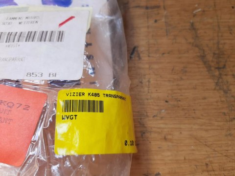 SZYBA WIZJER KIWI TRANSPARANT K485