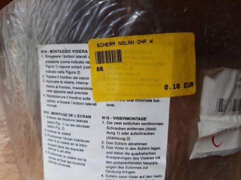 SZYBA WIZJER NOLAN CHP W