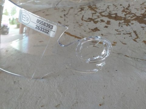 WIZJER VISOR 199 CLEAR ANTI SCRATCH NOWY