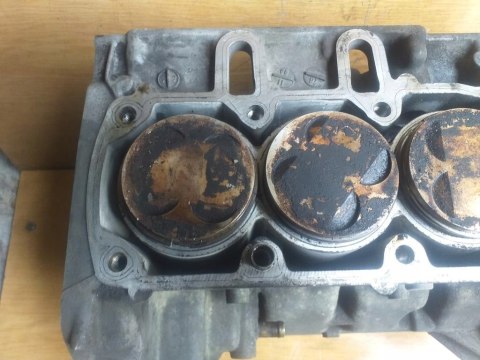 BLOK SILNIKA CYLINDRY TŁOKI KOMPLET BMW K1200 RS