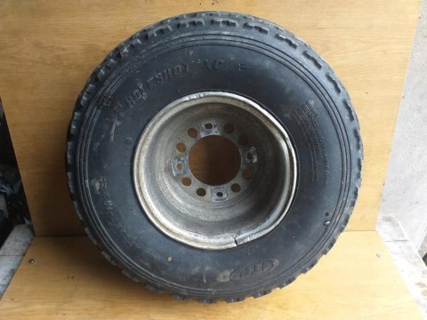 KOŁO FELGA PRZÓD USZKODZONA KAWASAKI KFX 700 KOŁO FELGA PRZÓD USZKODZONA KAWASAKI KFX 700