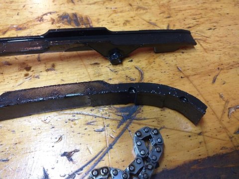 ŚLIZG ŚLIZGI ŁAŃCUSZEK KPL HONDA CBR 500 F1 PC20E